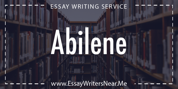 essay writing service near abilene texas